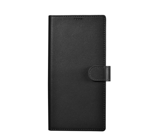 Etui skórzany pokrowiec portfel do Samsung Galaxy S23 Ultra Wallet Case czarne Etui skórzany pokrowiec portfel do Samsung Galaxy S23 Ultra Wallet Case czarne