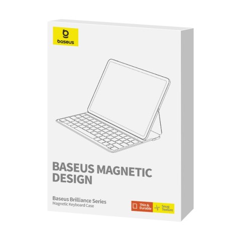 Etui z klawiaturą na iPad Air 4/5 10.9'' / iPad Pro 11'' + kabel USB-C Brilliance Series czarne Etui z klawiaturą na iPad Air 4/5 10.9'' / iPad Pro 11'' + kabel USB-C Brilliance Series czarne