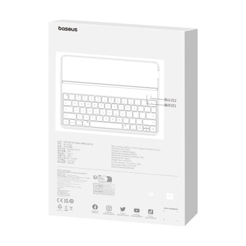Etui z klawiaturą na iPad Air 4/5 10.9'' / iPad Pro 11'' + kabel USB-C Brilliance Series czarne Etui z klawiaturą na iPad Air 4/5 10.9'' / iPad Pro 11'' + kabel USB-C Brilliance Series czarne