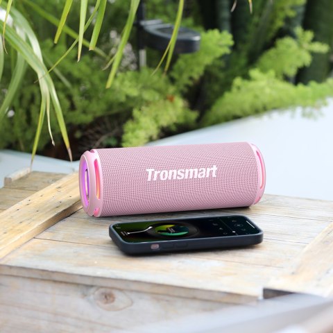 Głośnik bezprzewodowy Tronsmart T7 Lite SBC EQ LED 24W różowy Głośnik bezprzewodowy Tronsmart T7 Lite SBC EQ LED 24W różowy