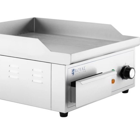 Grill elektryczny płyta grillowa gładka ryflowana 360 x 380 mm 2000 W Grill elektryczny płyta grillowa gładka ryflowana 360 x 380 mm 2000 W