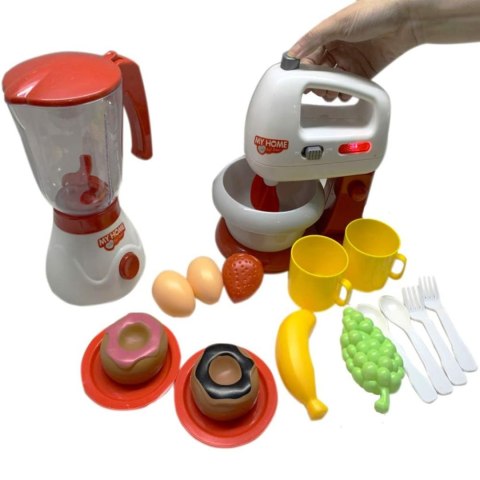 DUŻY ZESTAW BLENDER I MIKSER Z AKCESORIAMI OWOCE TALERZYKI ZESTAW KUCHENNY DUŻY ZESTAW BLENDER I MIKSER Z AKCESORIAMI OWOCE TALERZYKI ZESTAW KUCHENNY