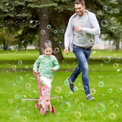 KUCYK PCHACZ 2w1 MASZYNA DO BANIEK MYDLANYCH EFEKTY DŹWIĘKOWE I ŚWIETLNE KUCYK PCHACZ 2w1 MASZYNA DO BANIEK MYDLANYCH EFEKTY DŹWIĘKOWE I ŚWIETLNE
