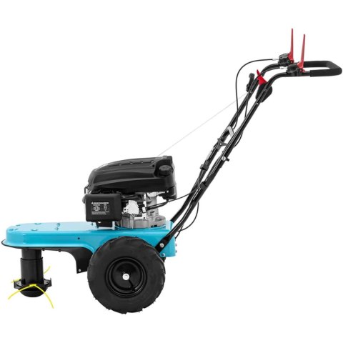 Kosiarka spalinowa żyłkowa do wysokiej trawy chwastów z napędem szer. 58 cm 3 kW Kosiarka spalinowa żyłkowa do wysokiej trawy chwastów z napędem szer. 58 cm 3 kW