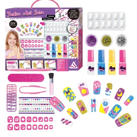 DUŻY ZESTAW DO PAZNOKCI MANICURE PILNIK NAKLEJKI MAKEUP BROKAT SZABLONY DUŻY ZESTAW DO PAZNOKCI MANICURE PILNIK NAKLEJKI MAKEUP BROKAT SZABLONY