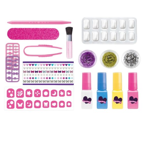 DUŻY ZESTAW DO PAZNOKCI MANICURE PILNIK NAKLEJKI MAKEUP BROKAT SZABLONY DUŻY ZESTAW DO PAZNOKCI MANICURE PILNIK NAKLEJKI MAKEUP BROKAT SZABLONY