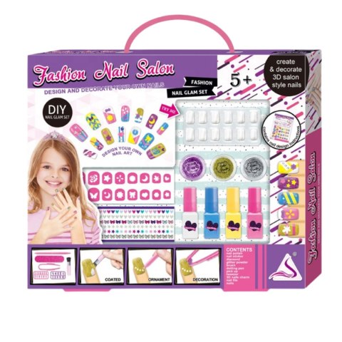 DUŻY ZESTAW DO PAZNOKCI MANICURE PILNIK NAKLEJKI MAKEUP BROKAT SZABLONY DUŻY ZESTAW DO PAZNOKCI MANICURE PILNIK NAKLEJKI MAKEUP BROKAT SZABLONY