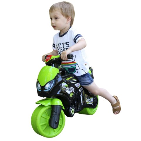 MOTOCYKL JEŹDZIK ROWEREK BIEGOWY EFEKTY DŹWIĘKOWE SZEROKIE KOŁA NAKLEJKI MOTOCYKL JEŹDZIK ROWEREK BIEGOWY EFEKTY DŹWIĘKOWE SZEROKIE KOŁA NAKLEJKI