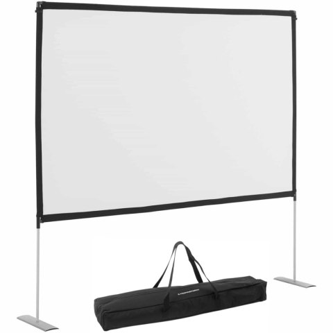 Ekran projekcyjny podłogowy składany 100'' 228 x 133 cm 16:9 Ekran projekcyjny podłogowy składany 100'' 228 x 133 cm 16:9