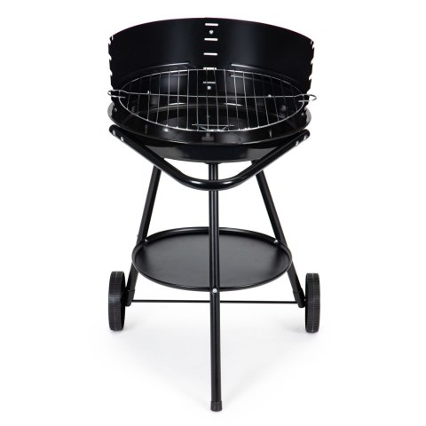 Grill ogrodowy okrągły ruszt z regulacją wysokości rusztu Grill ogrodowy okrągły ruszt z regulacją wysokości rusztu