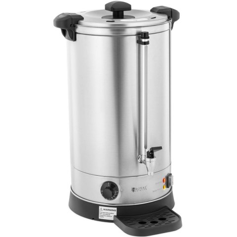 Warnik podgrzewacz do wody z podwójnymi ściankami i ociekaczem 19.7 L 2500 W srebrny Warnik podgrzewacz do wody z podwójnymi ściankami i ociekaczem 19.7 L 2500 W srebrny