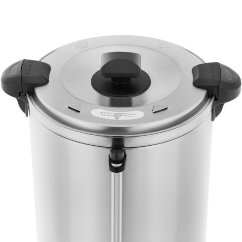 Warnik podgrzewacz do wody z podwójnymi ściankami i ociekaczem 19.7 L 2500 W srebrny Warnik podgrzewacz do wody z podwójnymi ściankami i ociekaczem 19.7 L 2500 W srebrny