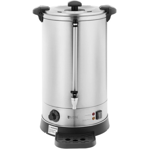 Warnik podgrzewacz do wody z podwójnymi ściankami i ociekaczem 19.7 L 2500 W srebrny Warnik podgrzewacz do wody z podwójnymi ściankami i ociekaczem 19.7 L 2500 W srebrny