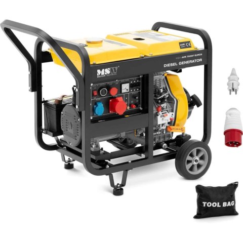 Agregat prądotwórczy generator prądu Diesel 12.5 l 230/400 V 7500 W AVR Euro 5 Agregat prądotwórczy generator prądu Diesel 12.5 l 230/400 V 7500 W AVR Euro 5