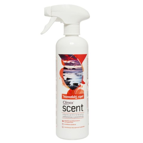 Skoncentrowany odświeżacz powietrza rozpylany na powierzchnie CLINEX Scent - Tasmański Czar 500ML Skoncentrowany odświeżacz powietrza rozpylany na powierzchnie CLINEX Scent - Tasmański Czar 500ML
