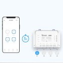 Inteligentny 4-kanałowy przekaźnik przełącznik prądu WiFi biały 4CHR3