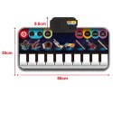 MATA MUZYCZNA TANECZNA INTERAKTYWNA PIANINO DŹWIĘK INSTRUMENTY DLA DZIECI