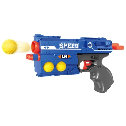 PISTOLET NA KULKI STRZAŁKI ZABAWKOWY Z POMPKĄ GUMOWE PIŁKI POCISKI BROŃ PISTOLET NA KULKI STRZAŁKI ZABAWKOWY Z POMPKĄ GUMOWE PIŁKI POCISKI BROŃ