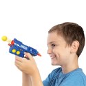 PISTOLET NA KULKI STRZAŁKI ZABAWKOWY Z POMPKĄ GUMOWE PIŁKI POCISKI BROŃ
