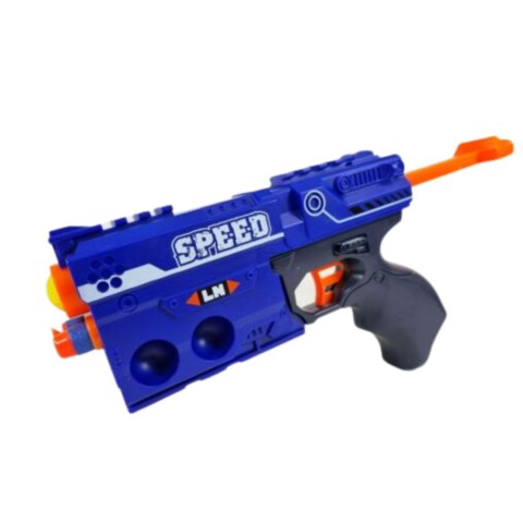 PISTOLET NA KULKI STRZAŁKI ZABAWKOWY Z POMPKĄ GUMOWE PIŁKI POCISKI BROŃ PISTOLET NA KULKI STRZAŁKI ZABAWKOWY Z POMPKĄ GUMOWE PIŁKI POCISKI BROŃ