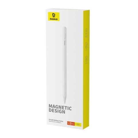 Rysik stylus do iPad Smooth Writing 2 z kontrolką naładowania biały Rysik stylus do iPad Smooth Writing 2 z kontrolką naładowania biały