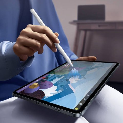 Rysik stylus do iPad Smooth Writing 2 z kontrolką naładowania biały Rysik stylus do iPad Smooth Writing 2 z kontrolką naładowania biały