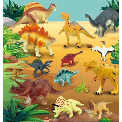 SAMOCHÓD Z DINOZAURAMI OTWIERANY DACH RUCHOMY KOSZ ŚWIATŁO DŹWIĘK FIGURKI SAMOCHÓD Z DINOZAURAMI OTWIERANY DACH RUCHOMY KOSZ ŚWIATŁO DŹWIĘK FIGURKI