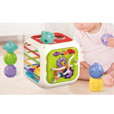 SORTER EDUKACYJNE KLOCKI SENSORYCZNE DLA NIEMOWLĄT SORTER EDUKACYJNE KLOCKI SENSORYCZNE DLA NIEMOWLĄT