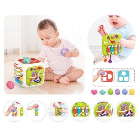 SORTER EDUKACYJNE KLOCKI SENSORYCZNE DLA NIEMOWLĄT SORTER EDUKACYJNE KLOCKI SENSORYCZNE DLA NIEMOWLĄT