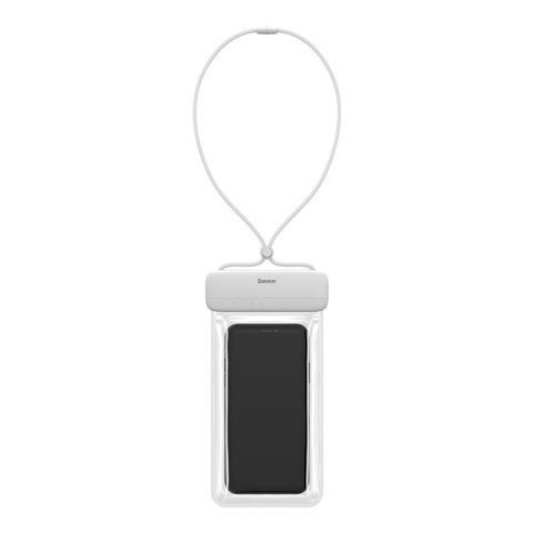 Uniwersalny wodoodporny pokrowiec etui na telefon max 7.2'' na basen nad wodę biały Uniwersalny wodoodporny pokrowiec etui na telefon max 7.2'' na basen nad wodę biały