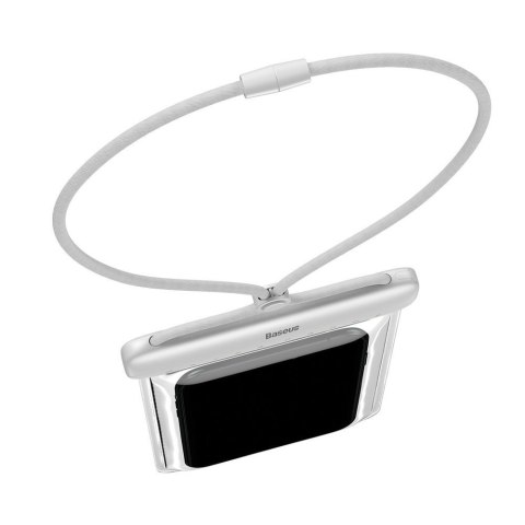 Uniwersalny wodoodporny pokrowiec etui na telefon max 7.2'' na basen nad wodę biały Uniwersalny wodoodporny pokrowiec etui na telefon max 7.2'' na basen nad wodę biały