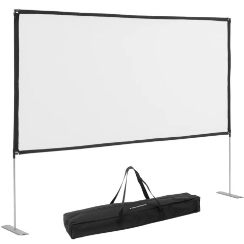 Ekran projekcyjny podłogowy składany 120'' 269 x 150 cm 16:9 Ekran projekcyjny podłogowy składany 120'' 269 x 150 cm 16:9