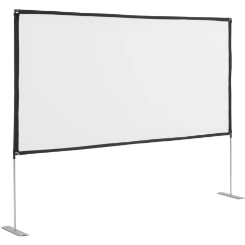 Ekran projekcyjny podłogowy składany 120'' 269 x 150 cm 16:9 Ekran projekcyjny podłogowy składany 120'' 269 x 150 cm 16:9