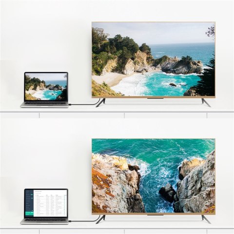 Kabel przewód DisplayPort HDR 3D 4K 1m czarny Kabel przewód DisplayPort HDR 3D 4K 1m czarny