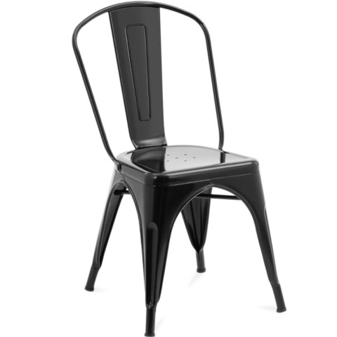 Krzesło barowe loft siedzisko 35 x 35 cm do 150 kg brązowe - 2 szt. Krzesło barowe loft siedzisko 35 x 35 cm do 150 kg brązowe - 2 szt.