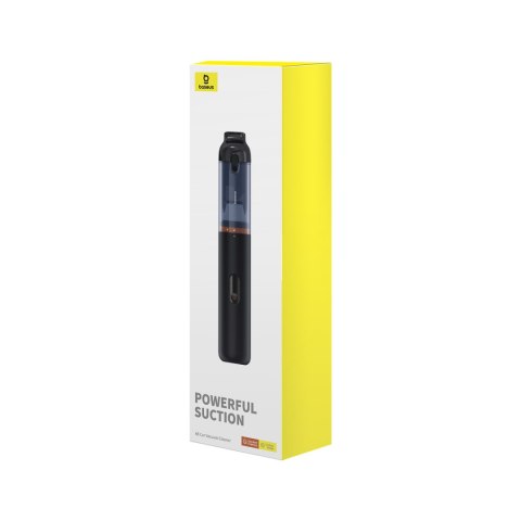 Odkurzacz samochodowy z podświetleniem Baseus A5 USB-C 130W czarny Odkurzacz samochodowy z podświetleniem Baseus A5 USB-C 130W czarny