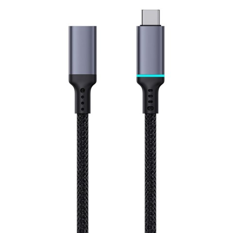 Przedłużacz kabla przewodu USB-C High Definition Series 10Gb/s 1m czarny Przedłużacz kabla przewodu USB-C High Definition Series 10Gb/s 1m czarny