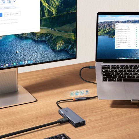 Przedłużacz kabla przewodu USB-C High Definition Series 10Gb/s 1m czarny Przedłużacz kabla przewodu USB-C High Definition Series 10Gb/s 1m czarny
