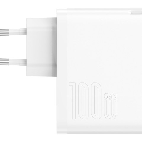Szybka uniwersalna ładowarka sieciowa GaN5 Pro USB-C USB 100W PD QC AFC biały Szybka uniwersalna ładowarka sieciowa GaN5 Pro USB-C USB 100W PD QC AFC biały