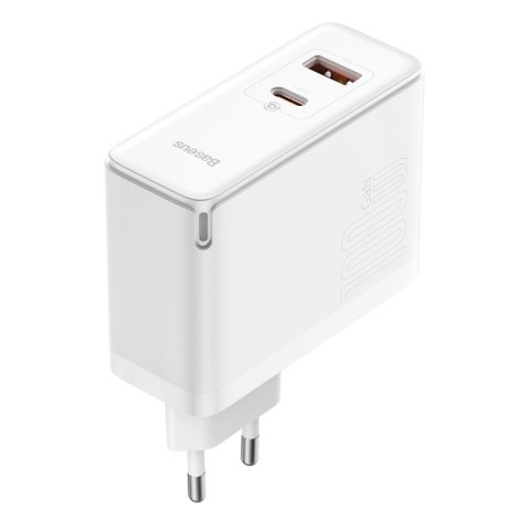 Szybka uniwersalna ładowarka sieciowa GaN5 Pro USB-C USB 100W PD QC AFC biały Szybka uniwersalna ładowarka sieciowa GaN5 Pro USB-C USB 100W PD QC AFC biały