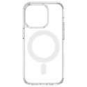 Żelowe elastyczne etui do iPhone 15 Pro Max magnetyczne z MagSafe przezroczyste