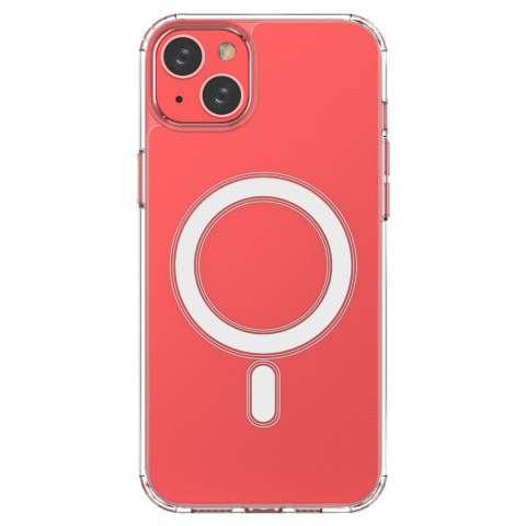 Żelowe elastyczne etui do iPhone 15 magnetyczne z MagSafe przezroczyste Żelowe elastyczne etui do iPhone 15 magnetyczne z MagSafe przezroczyste