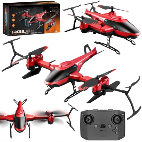 DRON ZDALNIE STEROWANY PILOTEM DLA DZIECI ŁATWA OBSŁUGA PILOT R/C DRON ZDALNIE STEROWANY PILOTEM DLA DZIECI ŁATWA OBSŁUGA PILOT R/C