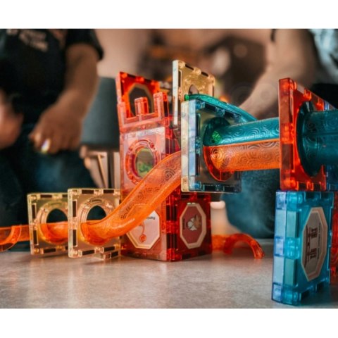 KLOCKI MAGNETYCZNE KONSTRUKCYJNE EDUKACYJNE ZESTAW ŚWIECĄCY TOR 40el KLOCKI MAGNETYCZNE KONSTRUKCYJNE EDUKACYJNE ZESTAW ŚWIECĄCY TOR 40el