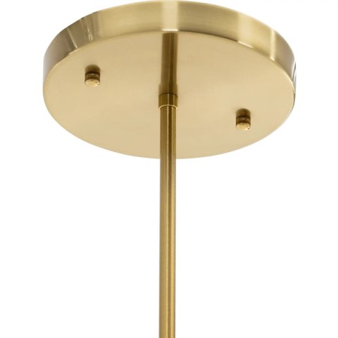 Lampa sufitowa wisząca złota 6 punktowa G9 - szklane kule Lampa sufitowa wisząca złota 6 punktowa G9 - szklane kule