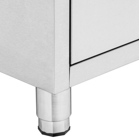 Szafka gastronomiczna wolnostojąca 4 szuflady STAL 50 x 60 x 87 cm Szafka gastronomiczna wolnostojąca 4 szuflady STAL 50 x 60 x 87 cm
