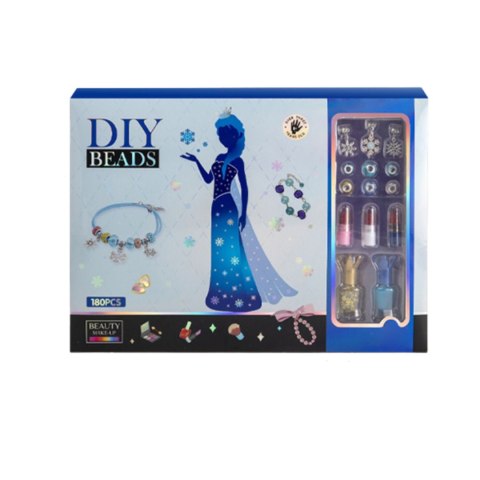ZESTAW DO ROBIENIA BIŻUTERII BRANSOLETEK DIY KORALIKI CHARMS MAKEUP LAKIERY ZESTAW DO ROBIENIA BIŻUTERII BRANSOLETEK DIY KORALIKI CHARMS MAKEUP LAKIERY