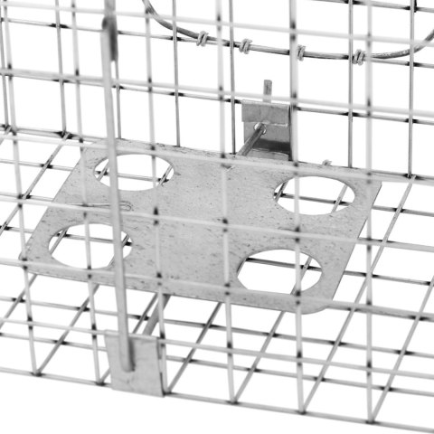 Żywołapka pułapka łapka na szczury kuny zatrzaskowa jednostronna 820x200x270 mm ZESTAW Żywołapka pułapka łapka na szczury kuny zatrzaskowa jednostronna 820x200x270 mm ZESTAW