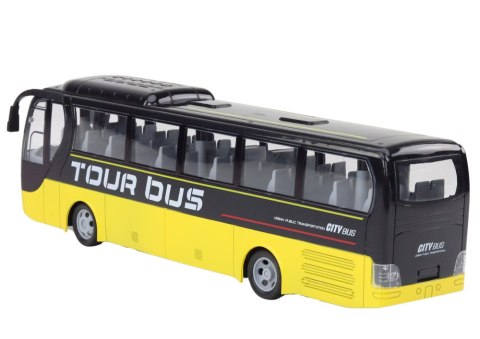 Autobus Zdalnie Sterowany Bus RC Żółty Na Pilot Efekty Świetlne Autobus Zdalnie Sterowany Bus RC Żółty Na Pilot Efekty Świetlne