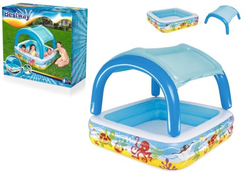 Basen Dmuchany Dla Dzieci Z Daszkiem 140 x 140 x 114 cm Bestway 52192 Basen Dmuchany Dla Dzieci Z Daszkiem 140 x 140 x 114 cm Bestway 52192